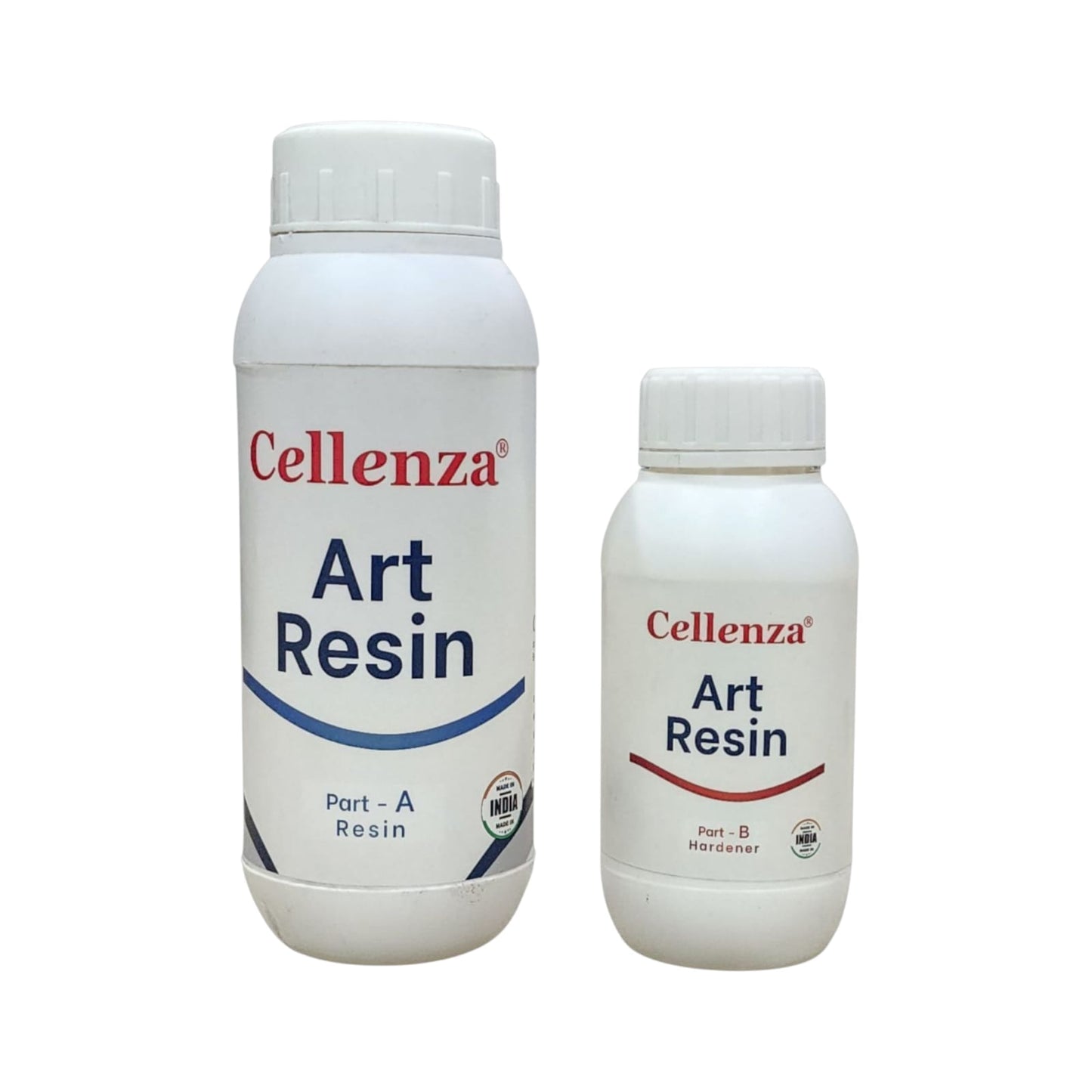 Cellenza Art Resin Two-Part Epoxy Kit, Professional Grade, Clear, Part A Resin 750g and Part B 250gHardener