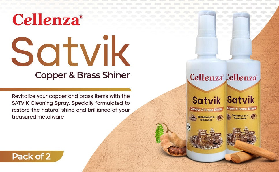 CELLENZA SATVIK SPRAY FOR COPPER AND BRASS SHINER