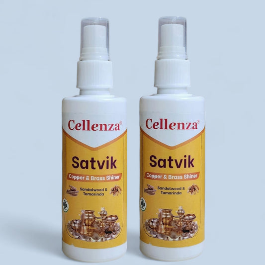 CELLENZA SATVIK SPRAY FOR COPPER AND BRASS SHINER